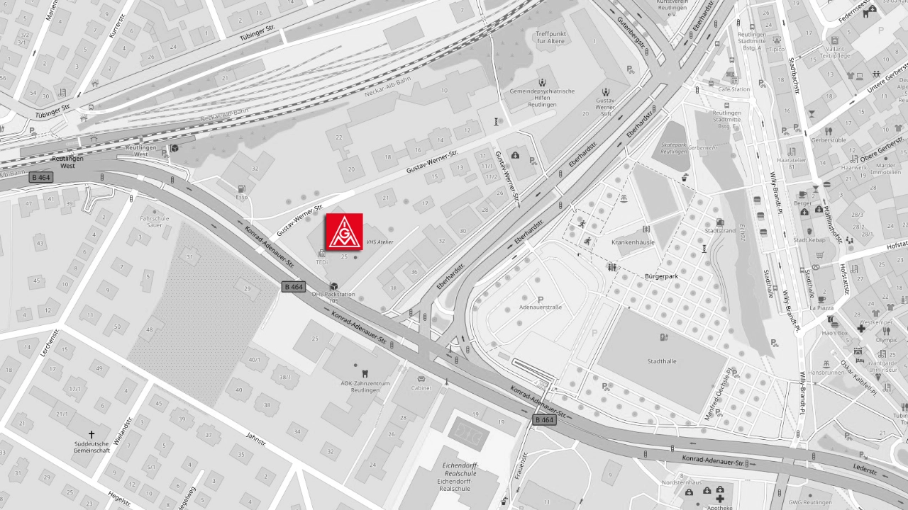 Stadtplan Reutlingen 