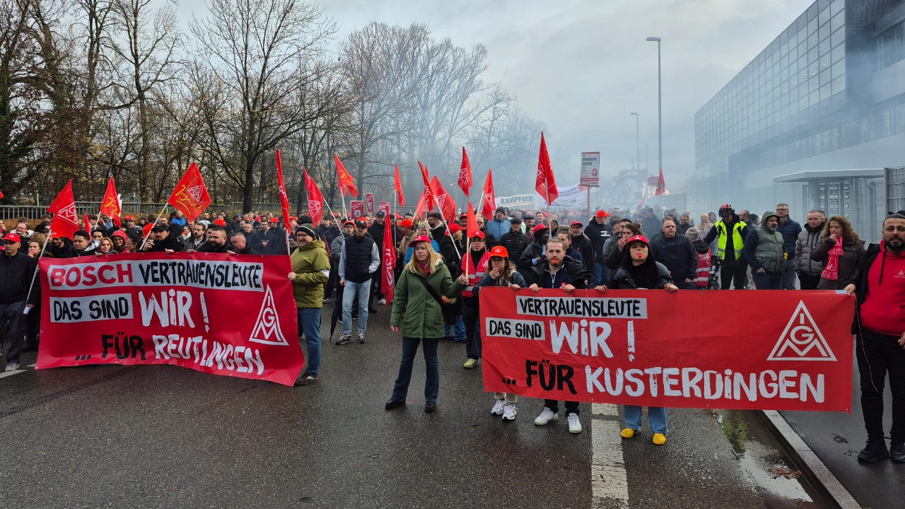 Bosch-Demo - Vertrauensleute