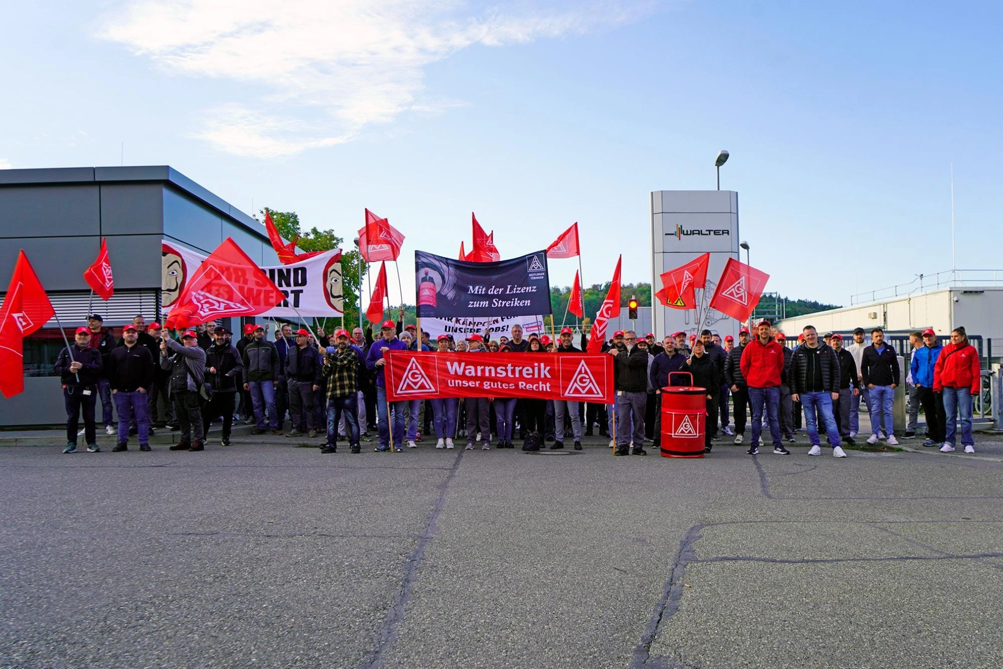Streik Walter AG