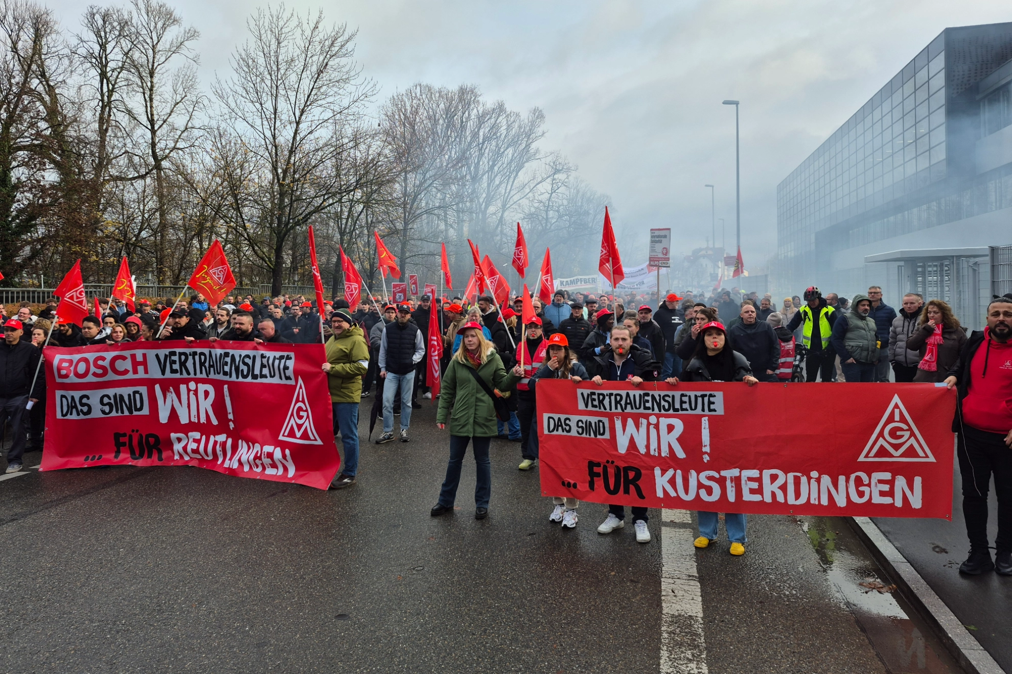 Bosch-Demo - Vertrauensleute