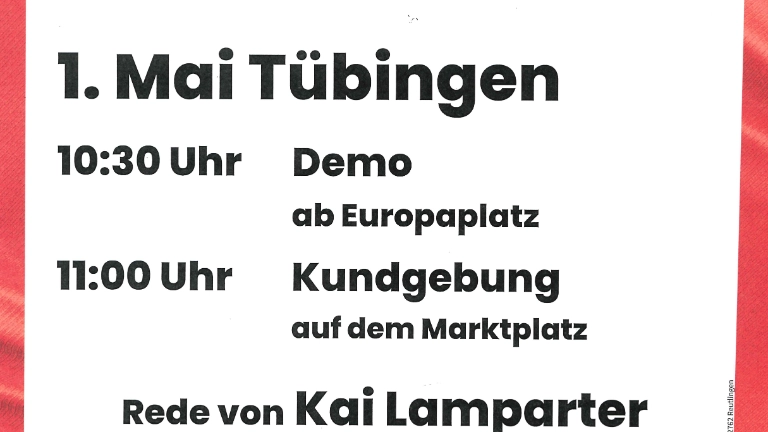 1. Mai Tübingen