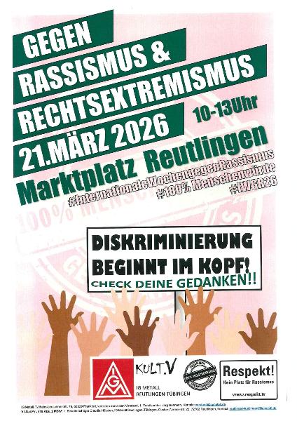 Internationaler Tag gegen Rassismus