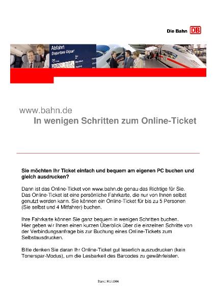 testbahnreise